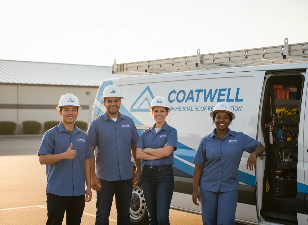 Commercial roof coating company in Centreville, VA